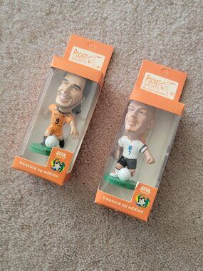 FIFA World Cup Figures David Beckham Ruud Van Nistelrooy England Holland NWT